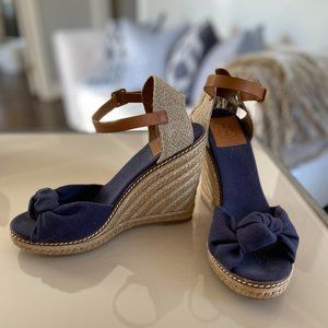 Tory Burch platform espadrilles